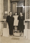 A Picture With Mom and Dad - 1945